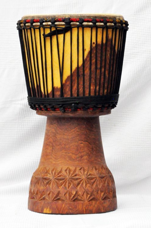 Venta de djembe - Tambor djembe de Mali grande de rosewood