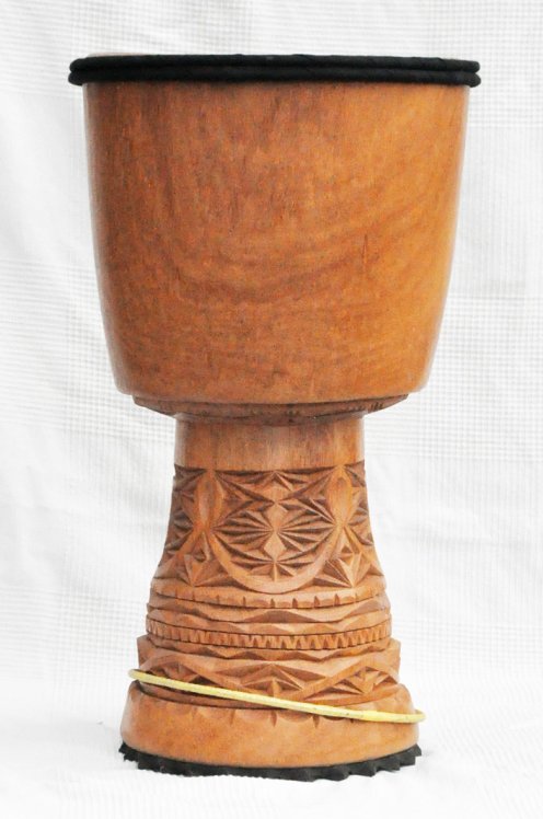 Cuerpo de djembé de Guinea calidad premium