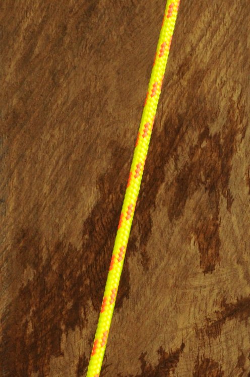 Cuerda de alpinismo djembè Ø4 mm amarilla flúor / naraja - Cuerda para djembe tambor