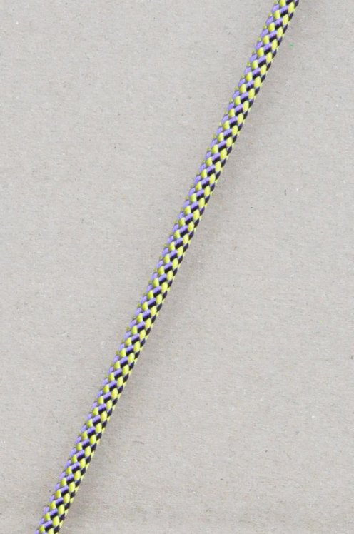 Driza djembé Ø5 mm (damero, violeta / amarilla girasol, 100 m) - Cuerda para djembe tambor