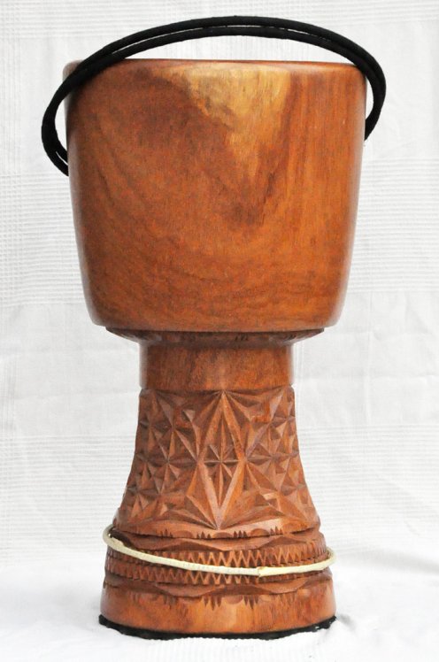 Cuerpo de djembé de Guinea calidad premium