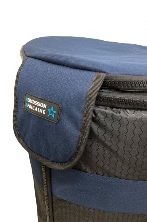 Funda para djembe Percussion Africaine calidad premium XL azul