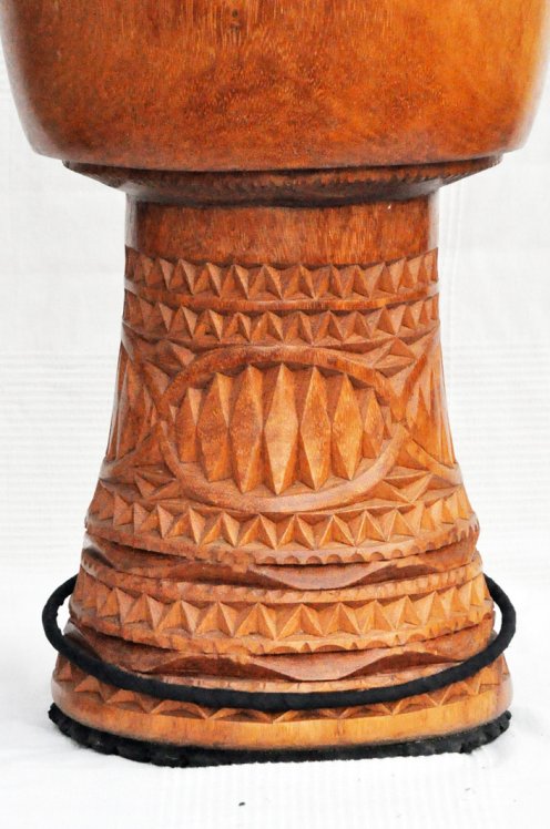 Cuerpo de djembé de Guinea calidad premium