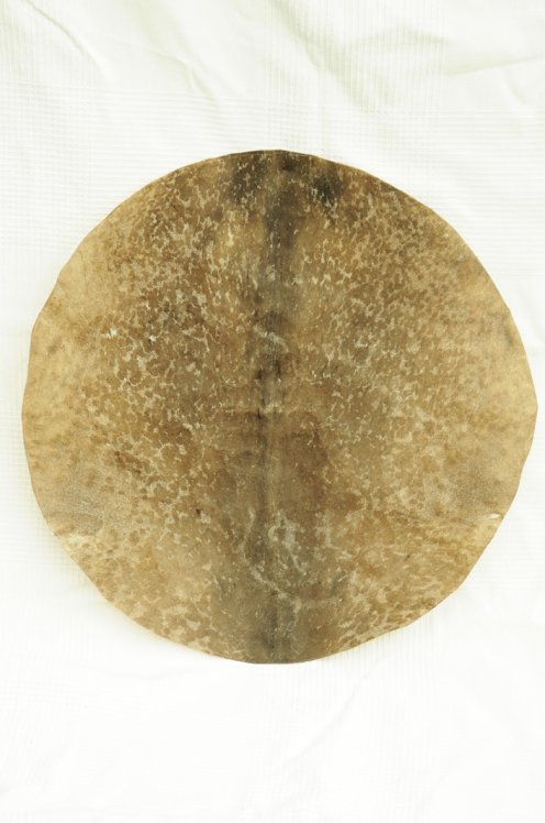 Corte de piel de cabra para djembé esquilada gruesa - Cuero djembe tambor