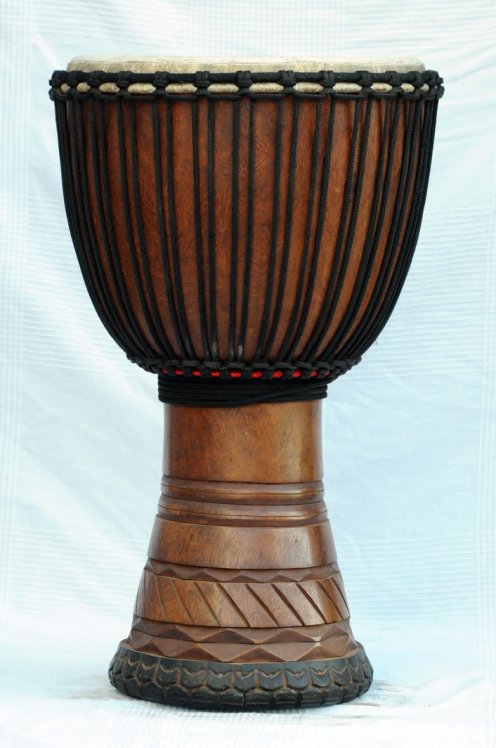 Venta de djembe profesional - Tambor djembe de Guinea grande de dimba
