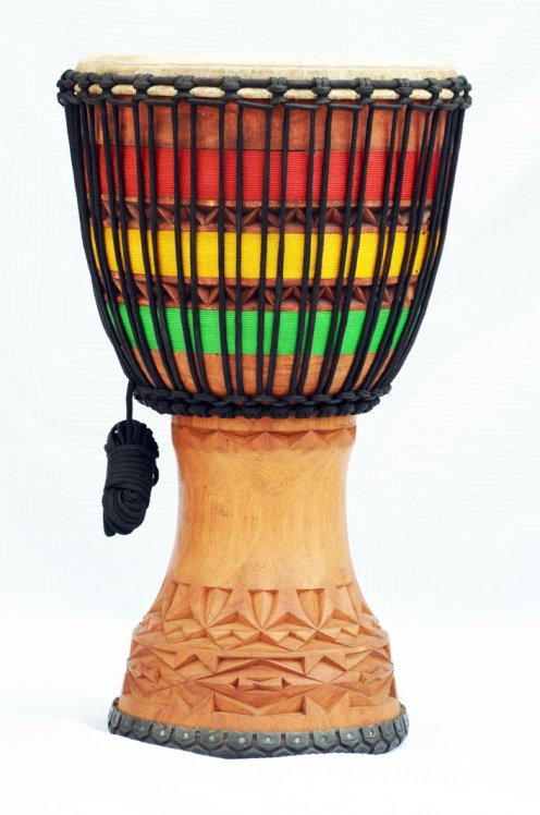 Venta de djembe profesional - Tambor djembe de Guinea grande de lenke
