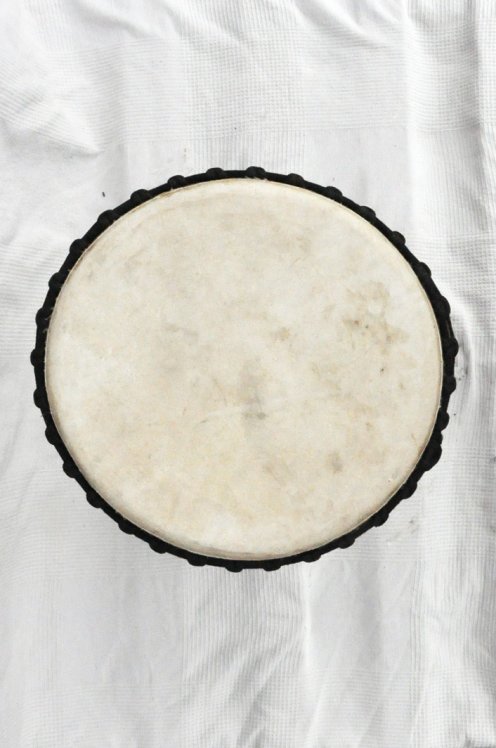 Djembé de Guinea con piel de vaca - Tambor djembe alta gama piel de becerro, piel de buey, piel de toro