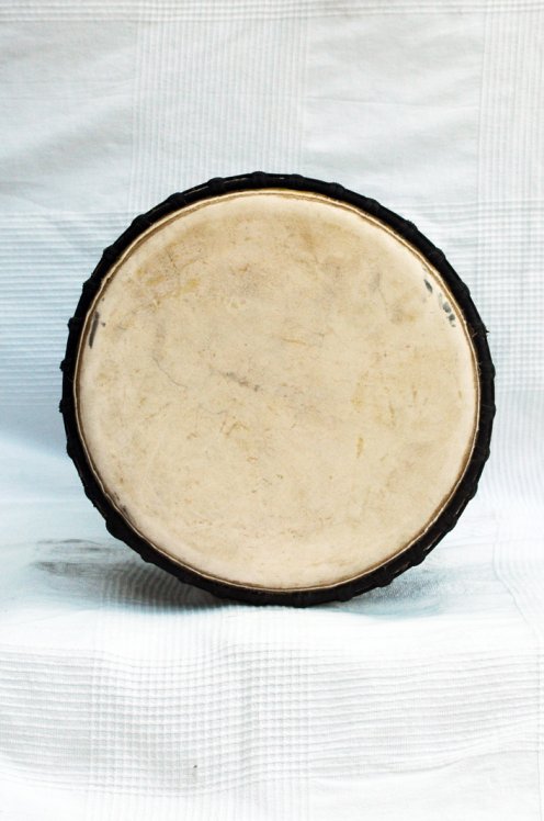 Djembé de Guinea con piel de vaca - Tambor djembe alta gama piel de becerro, piel de buey, piel de toro