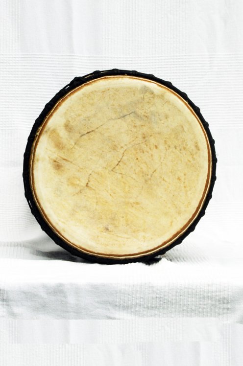 Djembé de Guinea con piel de vaca - Tambor djembe alta gama piel de becerro, piel de buey, piel de toro