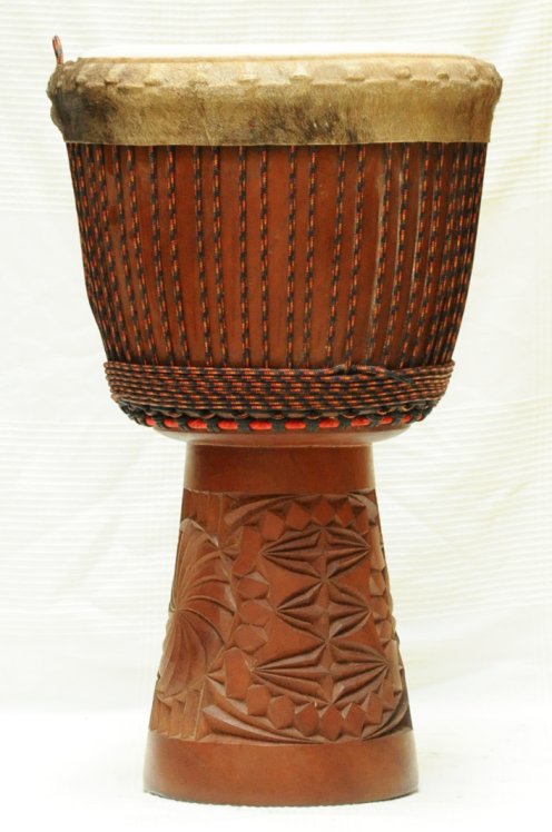 Grand djembé Guinée Top en linké : djembe guinéen en lingué