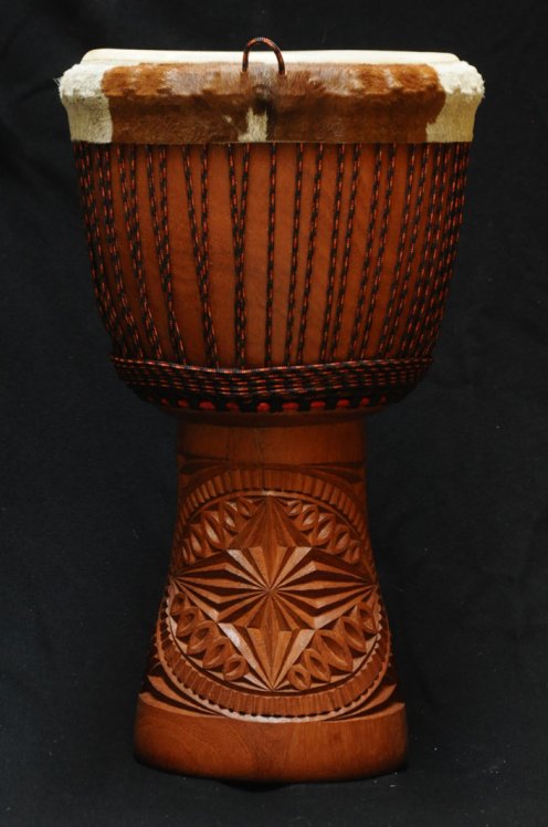 Djembé Guinée en linké (grand) en vente : acheter un djembe guinéen en lingué (grand)