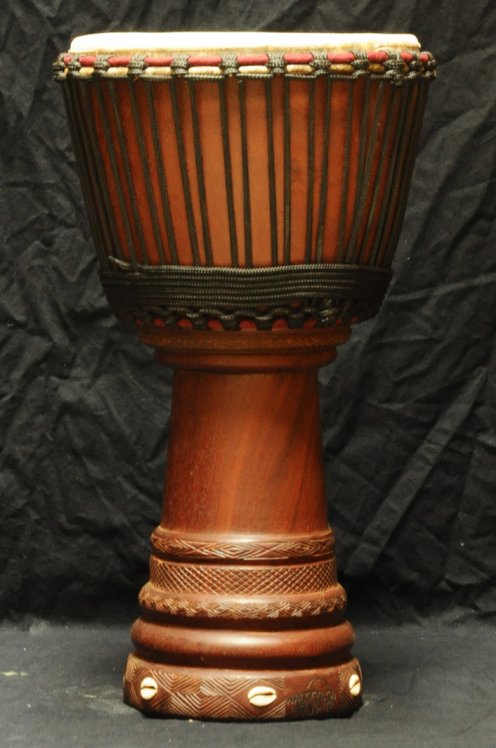 Grand djembé Mali Top en diala : djembe malien en djala (acajou)