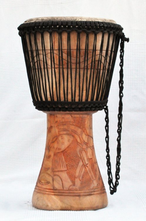 Venta de djembe barato - Djembe de Ghana grande
