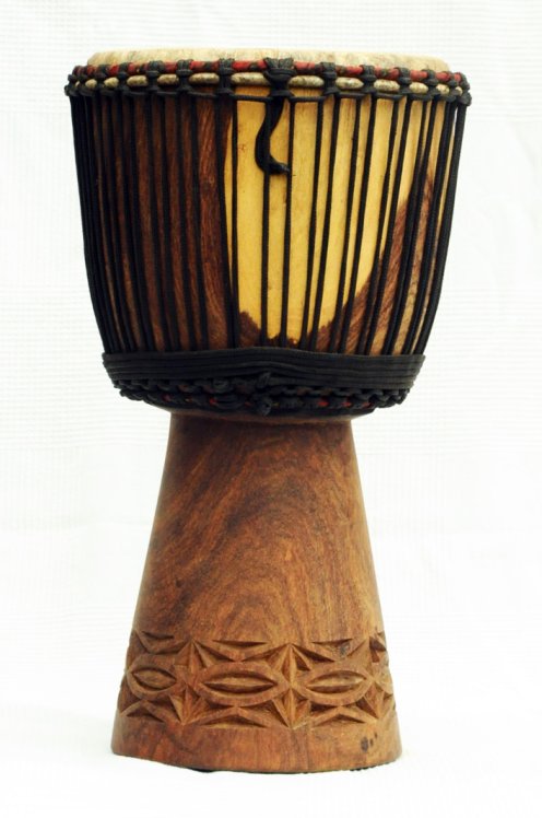 Venta de djembe - Tambor djembe de Mali grande de rosewood