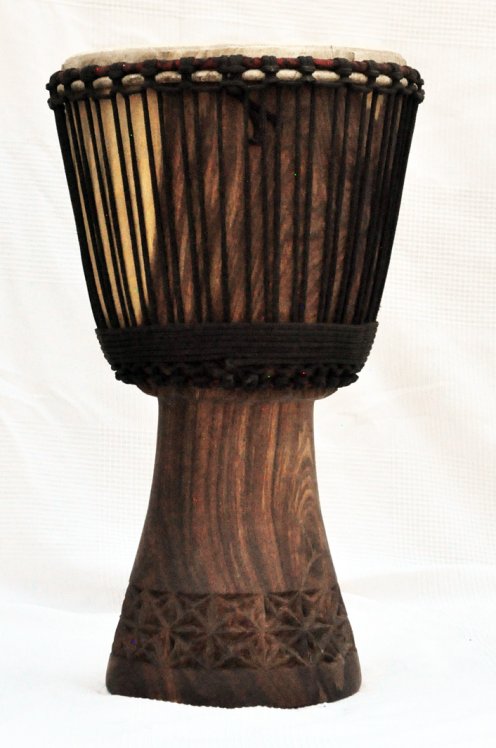 Venta de djembe - Tambor djembe de Mali grande de rosewood