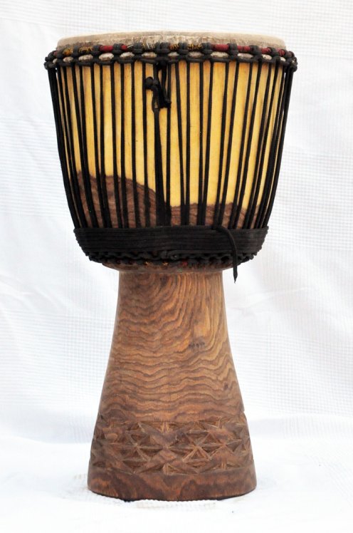 Venta de djembe - Tambor djembe de Mali grande de rosewood