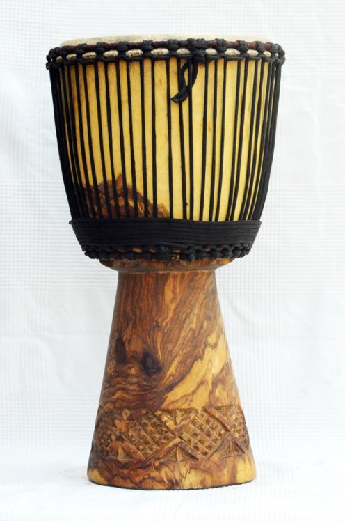 Venta de djembe - Tambor djembe de Mali grande de rosewood