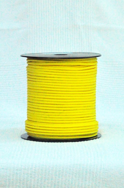 Drizza djembé amarillo girasol Ø5 mm - Cuerda pre-estirada para djembe tambor