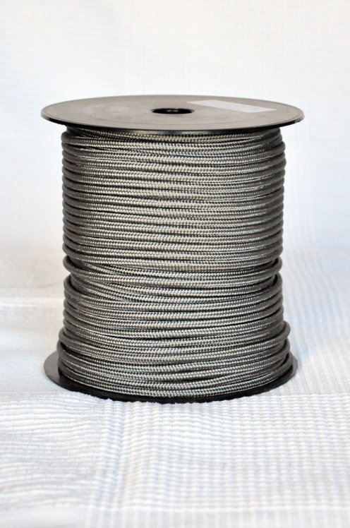 Cuerda preestirada djembé Ø5 mm gris acero - Cuerda para djembe tambor