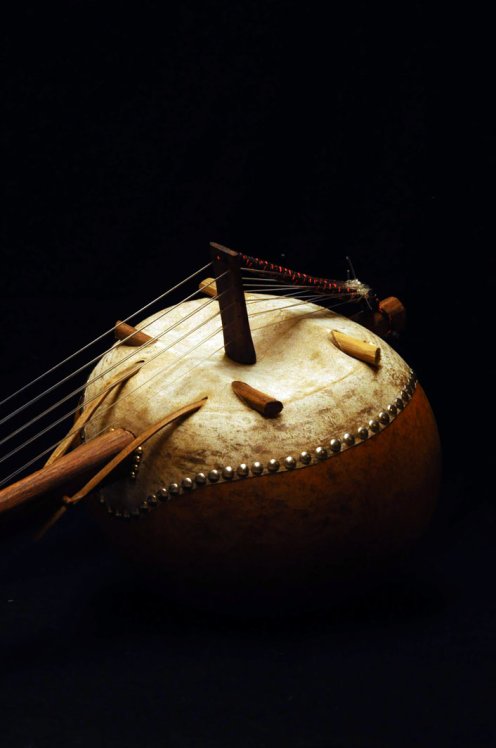 Kamélé n'goni (10 cordes) en vente : acheter un kamélé ngoni (koni, nkoni) (10 cordes)