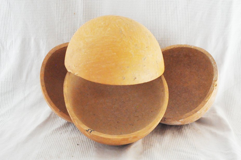 Media calabaza Ø35-36 cm - Calabaza hemisférica