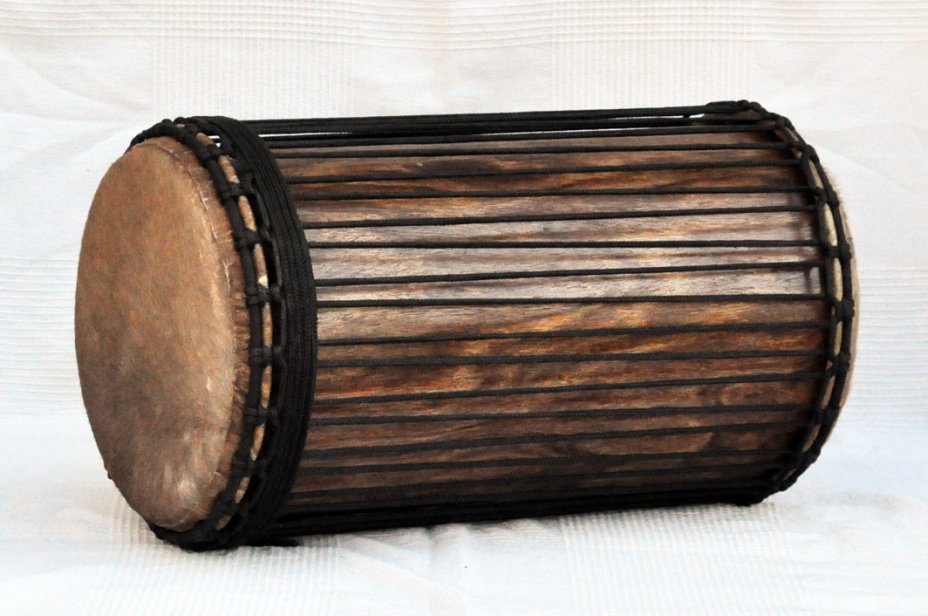 Dundun kenkeni 4 planchas de rosewood - Tambor dundun de Guinea