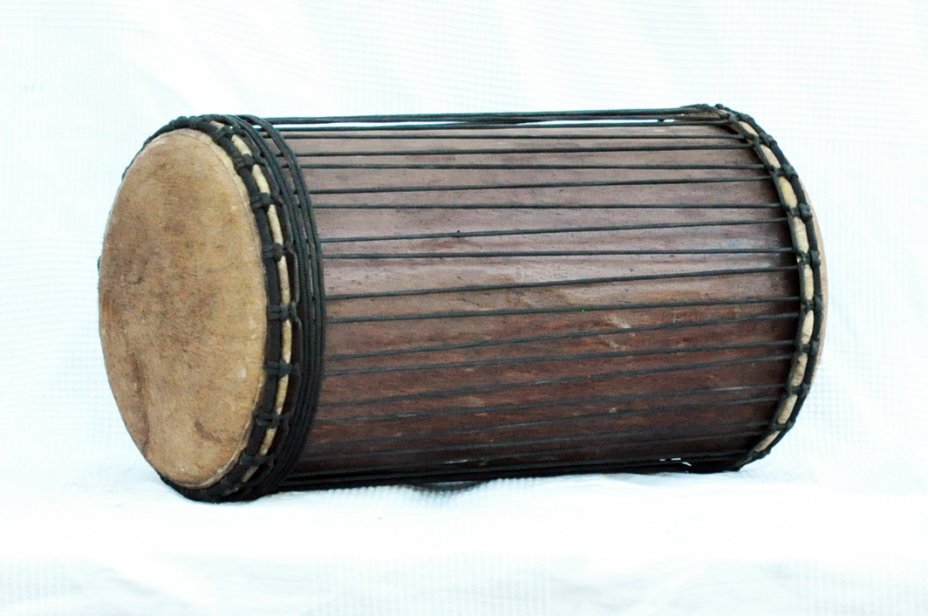 Dundun kenkeni 4 planchas de rosewood - Tambor dundun de Guinea
