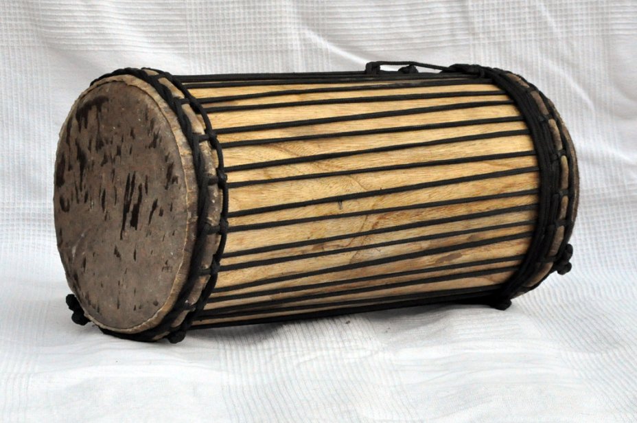 Dundun kenkeni montaje tradicional de melina - Tambor dundun de Guinea