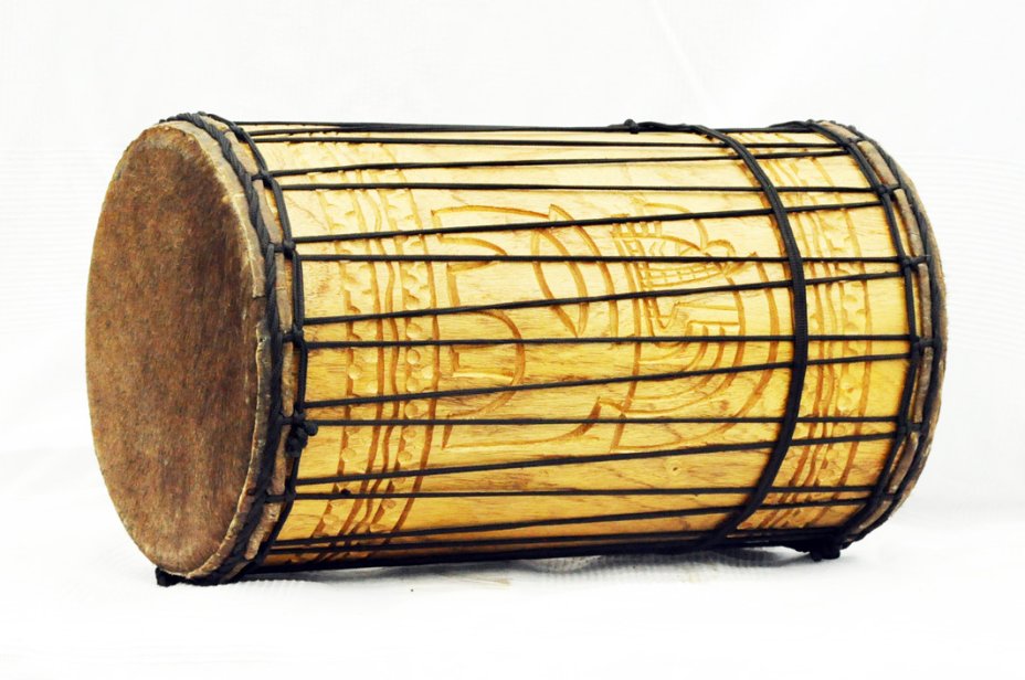 Dundun sangban montaje tradicional de melina - Tambor dundun de Guinea