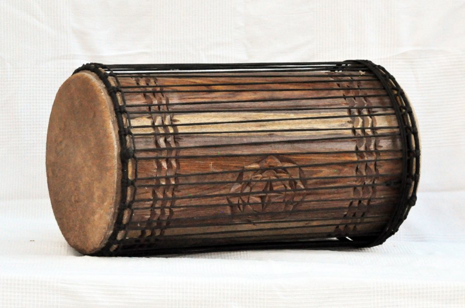 Dundun sangban 4 planchas - Tambor dundun de Guinea de rosewood