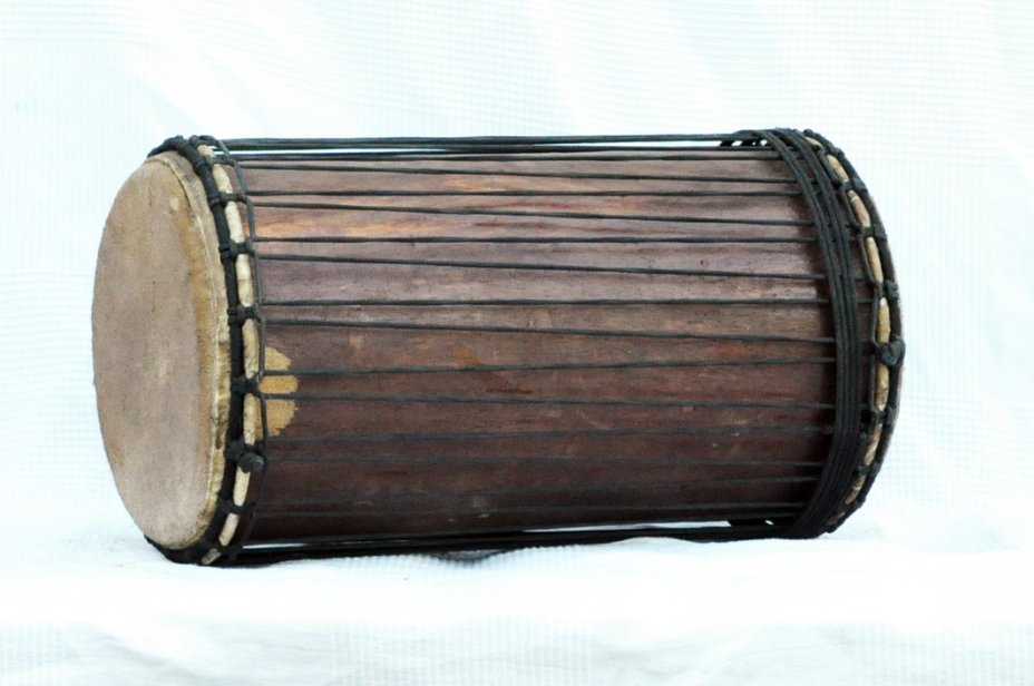 Dundun kenkeni 4 planchas de rosewood - Tambor dundun de Guinea