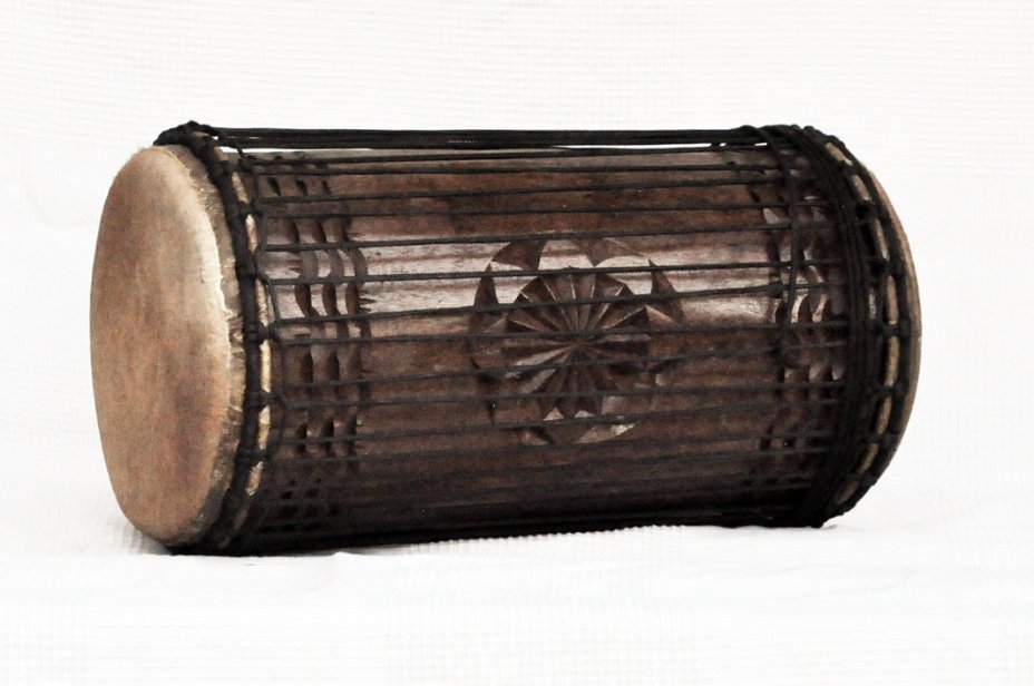 Dundun kenkeni 4 planchas de rosewood - Tambor dundun de Guinea