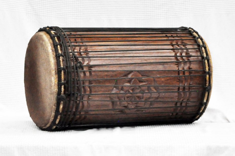 Dundun kenkeni 4 planchas de rosewood - Tambor dundun de Guinea