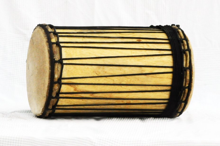 Dundun kenkeni montaje tradicional de melina - Tambor dundun de Guinea