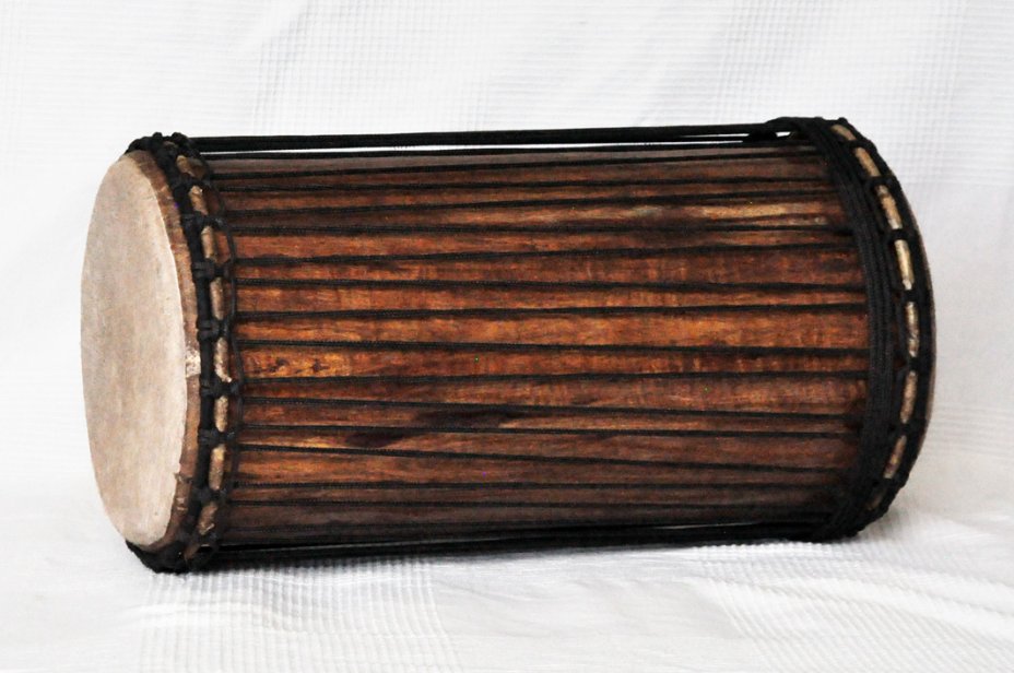 Dundun kenkeni 4 planchas de rosewood - Tambor dundun de Guinea