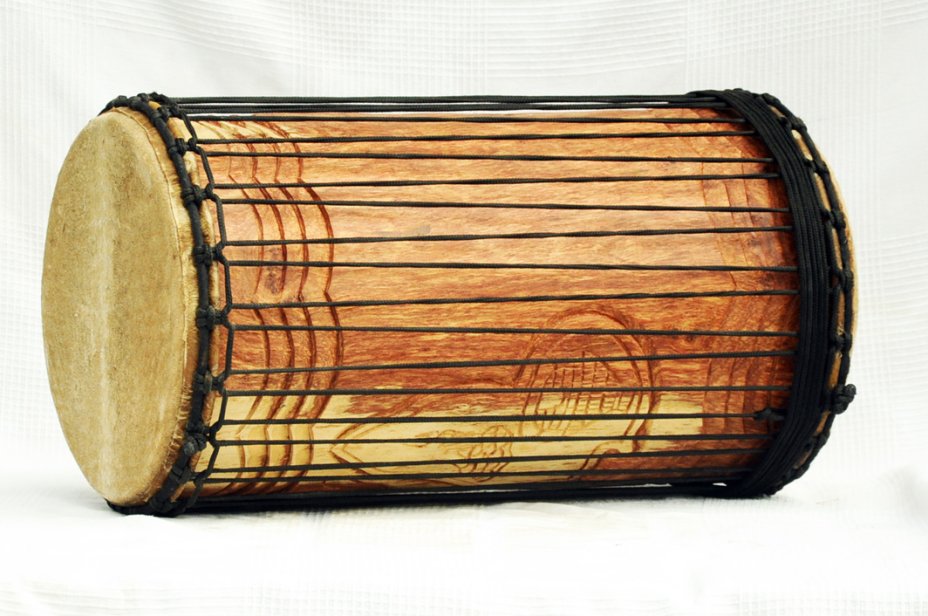 Dundun kenkeni 4 planchas de rosewood - Tambor dundun de Guinea