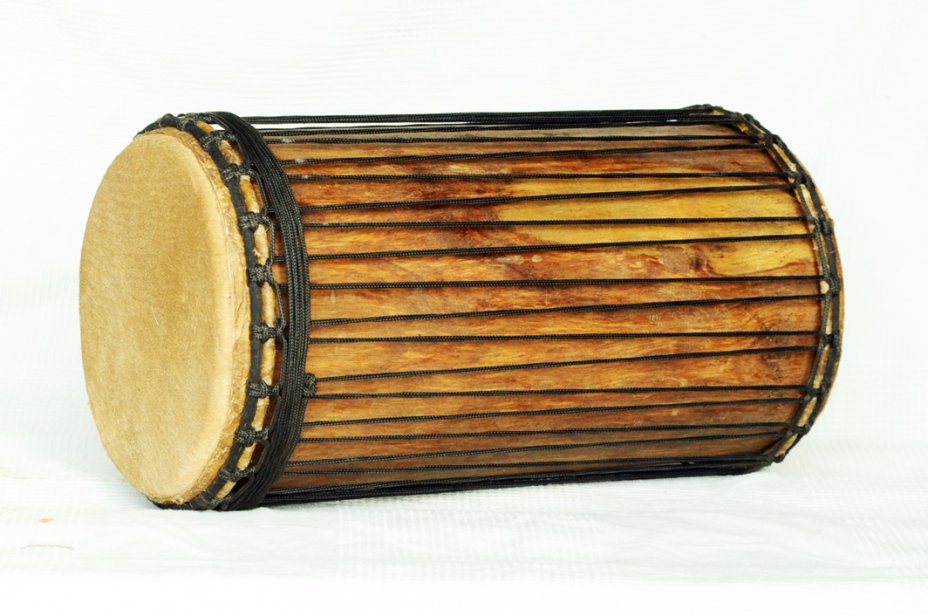 Dundun kenkeni 4 planchas de rosewood - Tambor dundun de Guinea