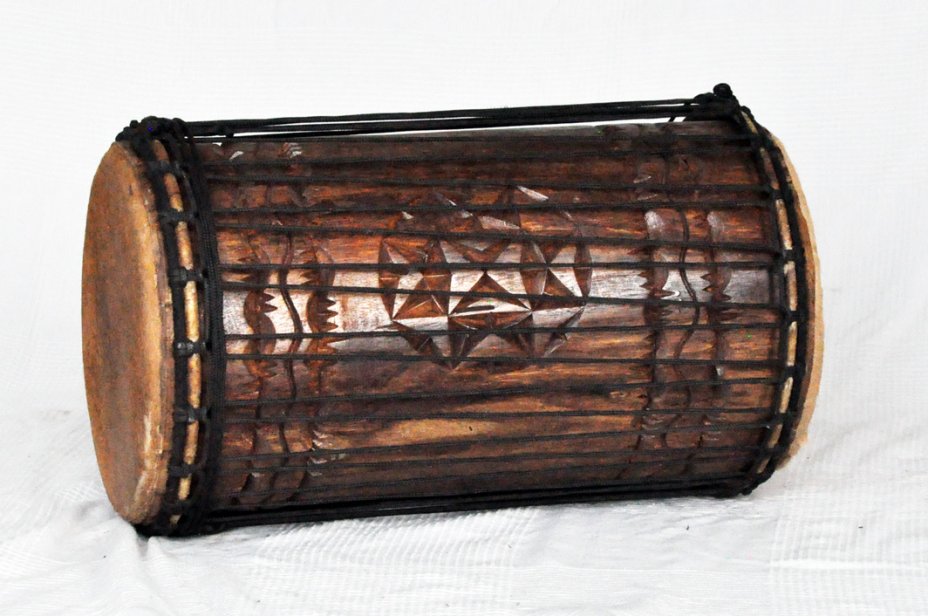 Dundun kenkeni 4 planchas de rosewood - Tambor dundun de Guinea