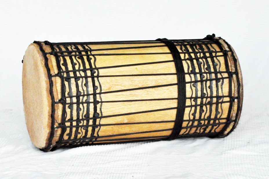 Dundun kenkeni montaje tradicional de melina - Tambor dundun de Guinea