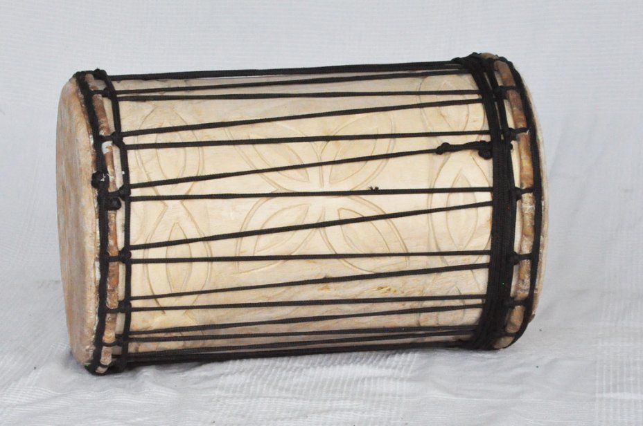 Dundun kenkeni montaje tradicional de melina - Tambor dundun de Guinea