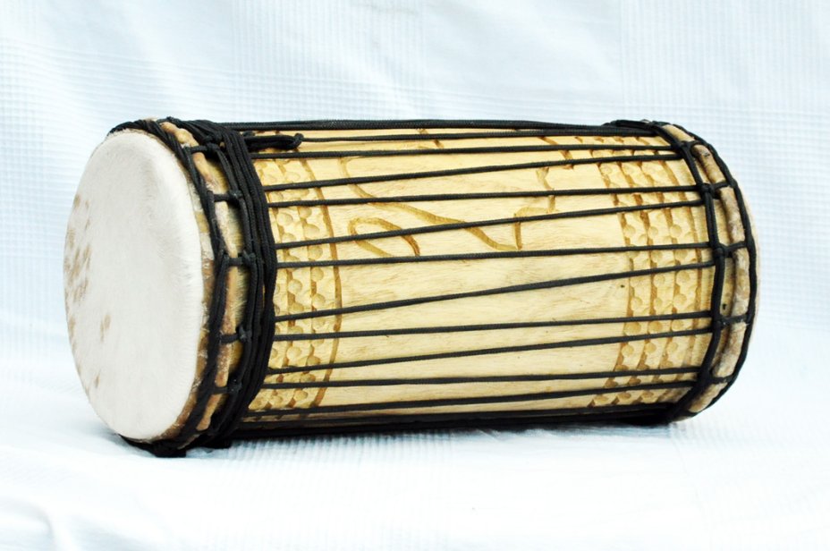 Dundun kenkeni montaje tradicional de melina - Tambor dundun de Guinea