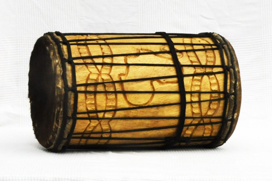 Dundun kenkeni montaje tradicional de melina - Tambor dundun de Guinea