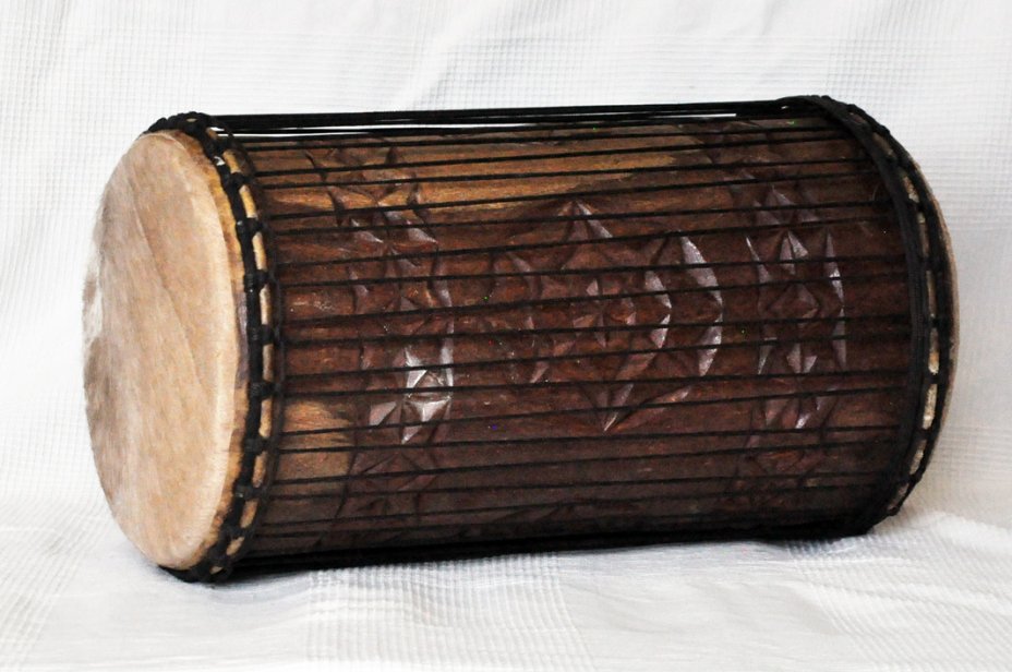 Dundun sangban 4 planchas - Tambor dundun de Guinea de rosewood