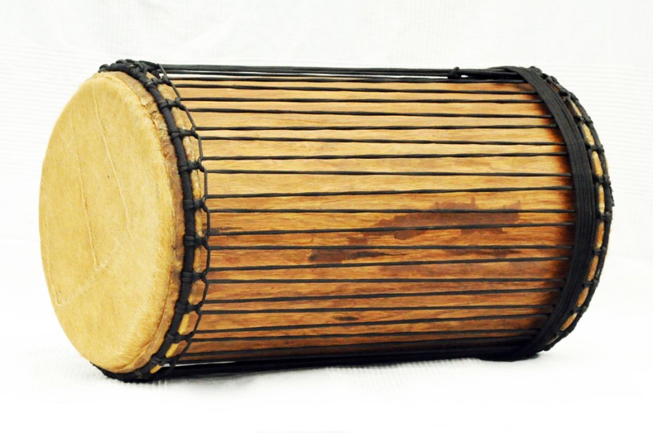 Dundun sangban 4 planchas - Tambor dundun de Guinea de rosewood