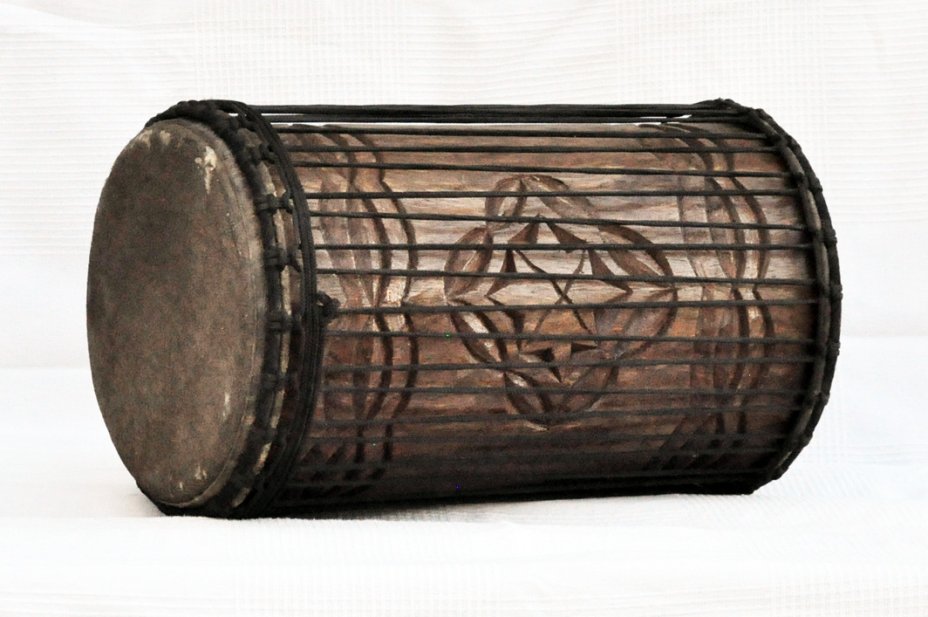 Dundun kenkeni 4 planchas de rosewood - Tambor dundun de Guinea