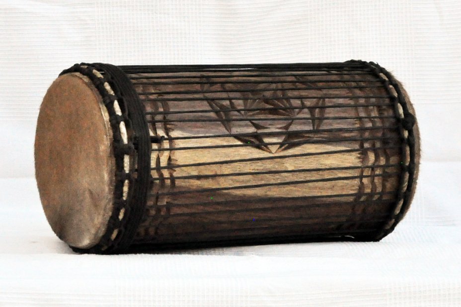 Dundun kenkeni 4 planchas de rosewood - Tambor dundun de Guinea