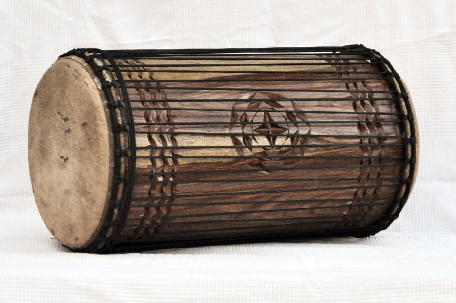 Dundun sangban 4 planchas - Tambor dundun de Guinea de rosewood