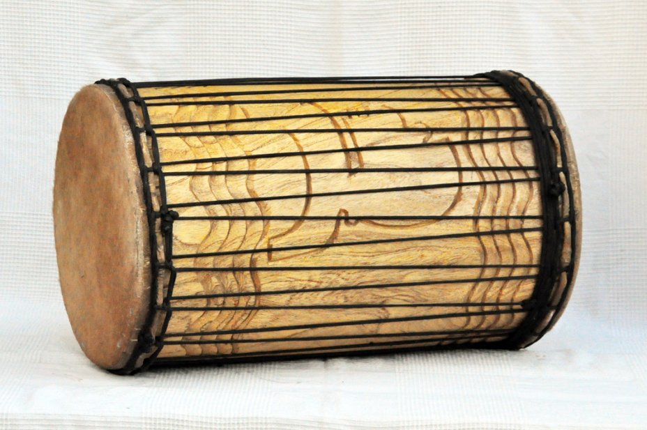 Dundun dundunba montaje tradicional de melina - Tambor dundun de Guinea