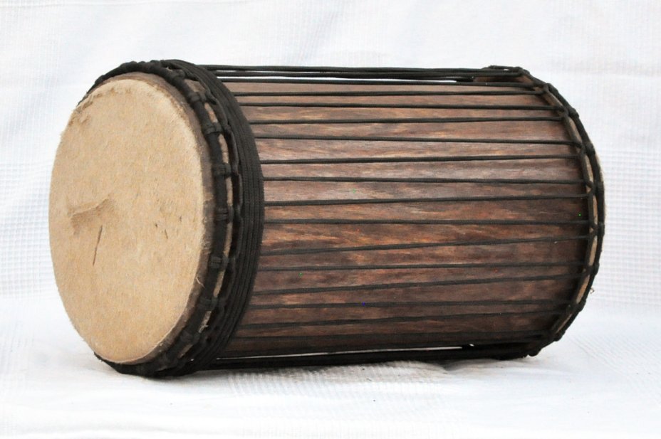 Dundun kenkeni 4 planchas de rosewood - Tambor dundun de Guinea