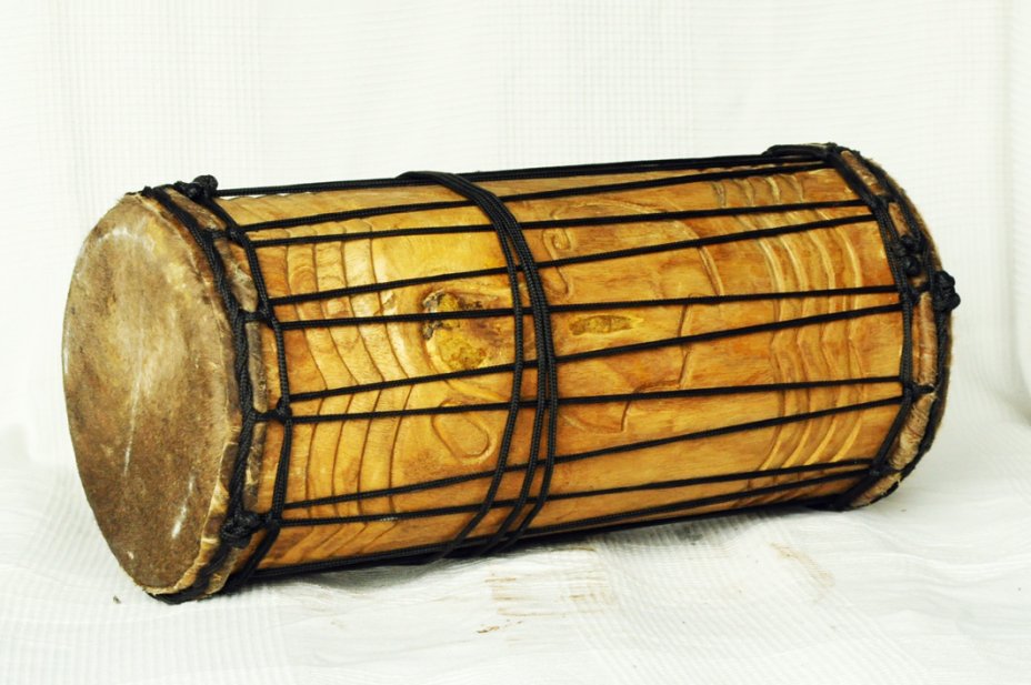 Dundun kenkeni montaje tradicional de melina - Tambor dundun de Guinea